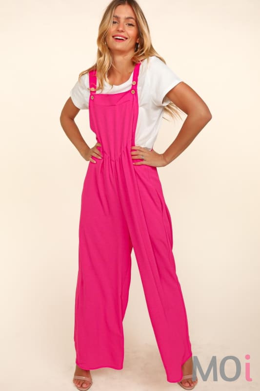 Pink overalls for adults shops