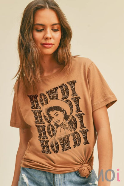 Howdy Cowgirl Graphic Tee