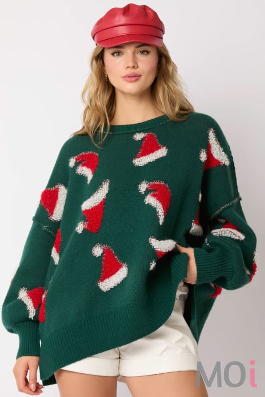 Santa Hat Sweater