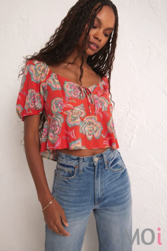 Z Supply Renelle Tango Floral Top