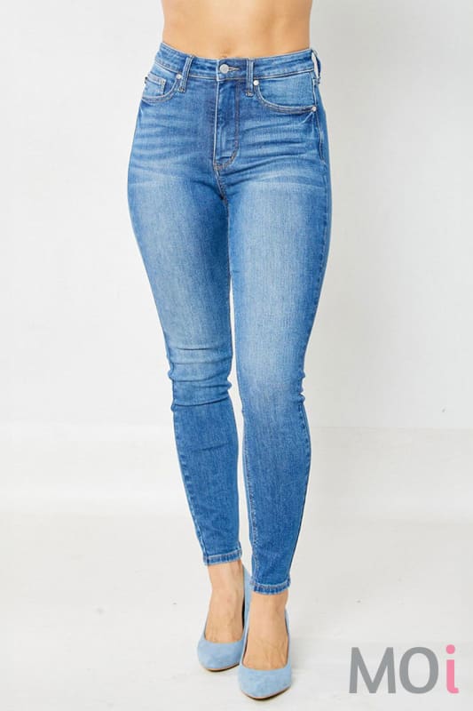 Judy Blue Hi-Waist Tummy Control Classic Skinny