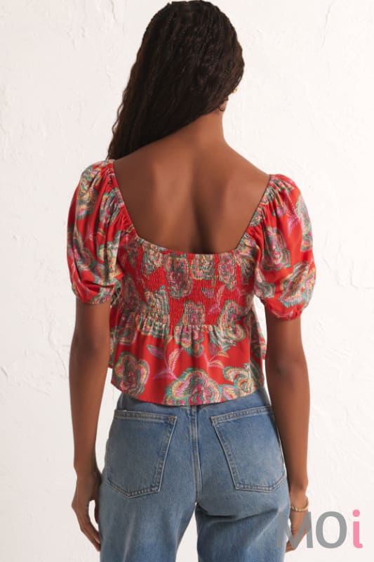 Z Supply Renelle Tango Floral Top