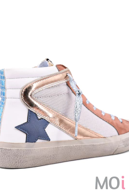 Shushop Roxanne Mauve Sneaker Apparel & Accessories